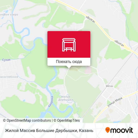 Карта Жилой Массив Большие Дербышки