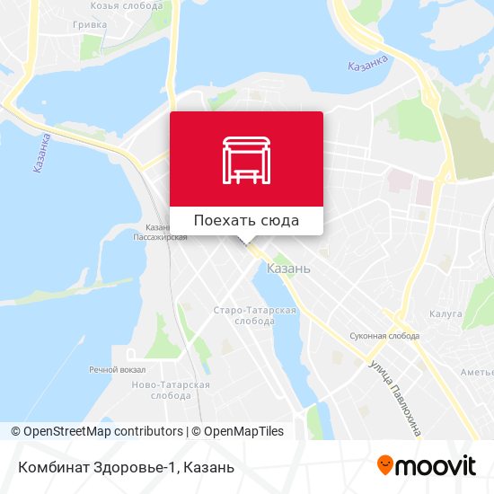 Карта Комбинат Здоровье-1