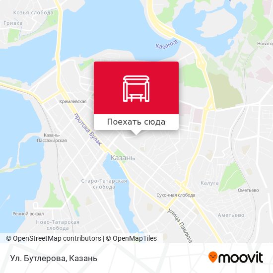 Карта Ул. Бутлерова