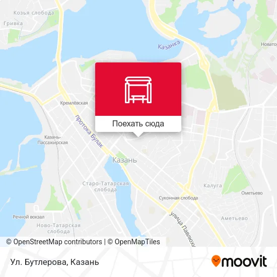 Карта Ул. Бутлерова