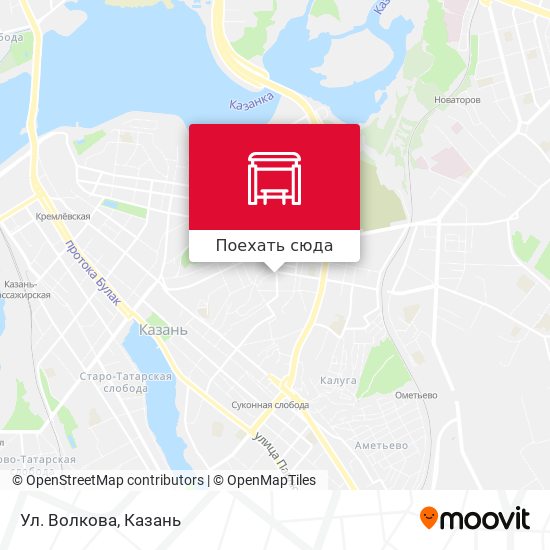 Карта Ул. Волкова