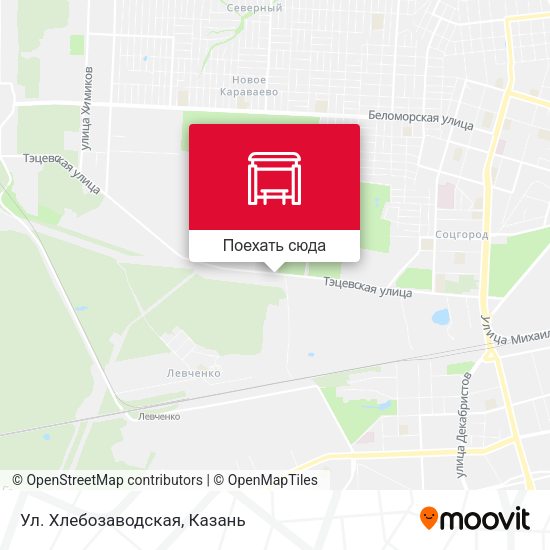 Карта Ул. Хлебозаводская