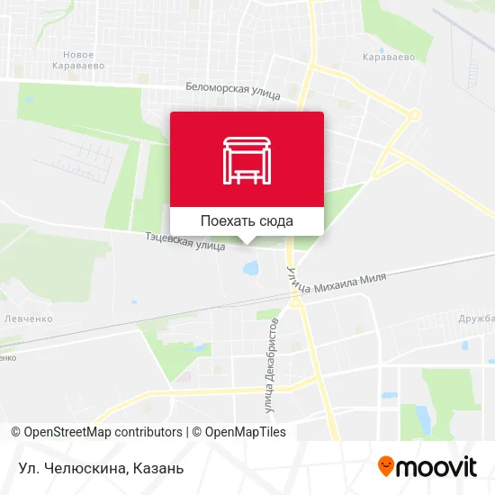 Карта Ул. Челюскина