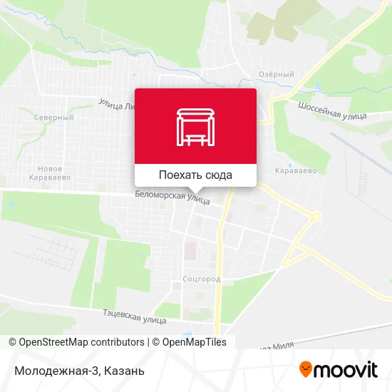 Карта Молодежная-3