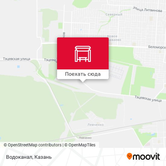 Карта Водоканал