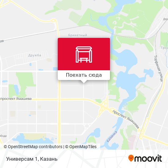 Карта Универсам 1