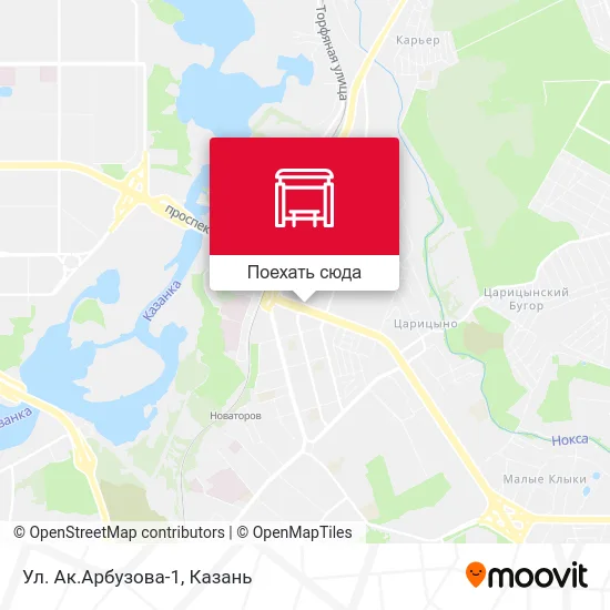 Карта Ул. Ак.Арбузова-1