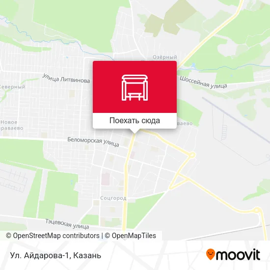 Карта Ул. Айдарова-1