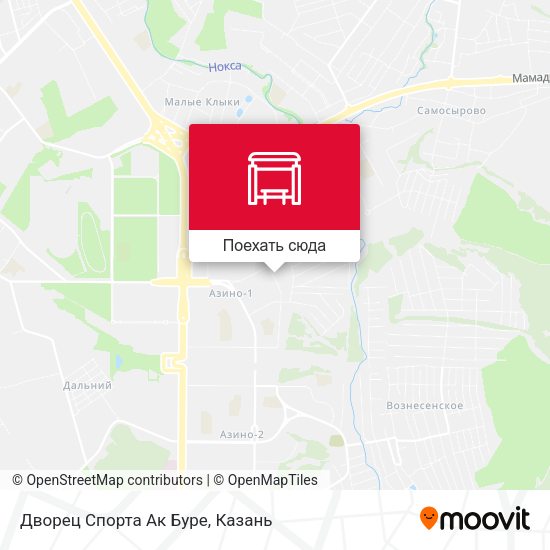 Карта Дворец Спорта Ак Буре