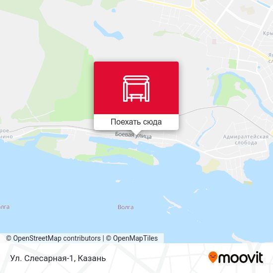 Карта Ул. Слесарная-1