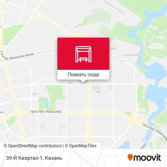 Карта 39-Й Квартал-1