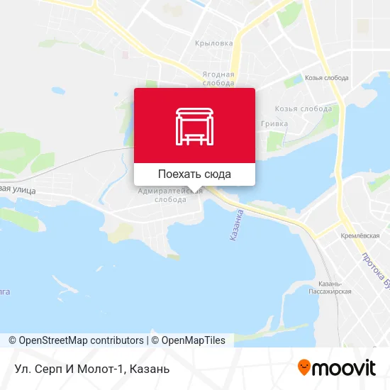 Карта Ул. Серп И Молот-1