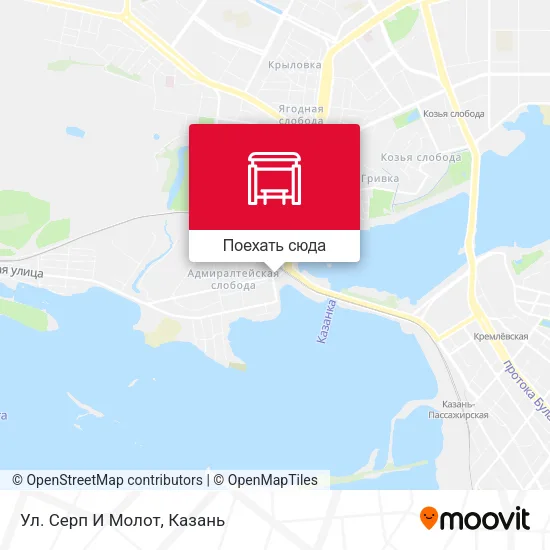 Карта Ул. Серп И Молот