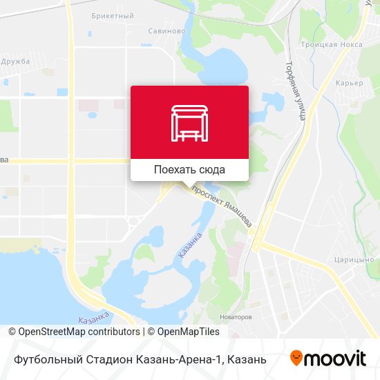 Карта Футбольный Стадион Казань-Арена-1