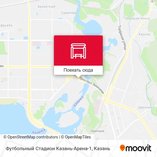 Карта Футбольный Стадион Казань-Арена-1