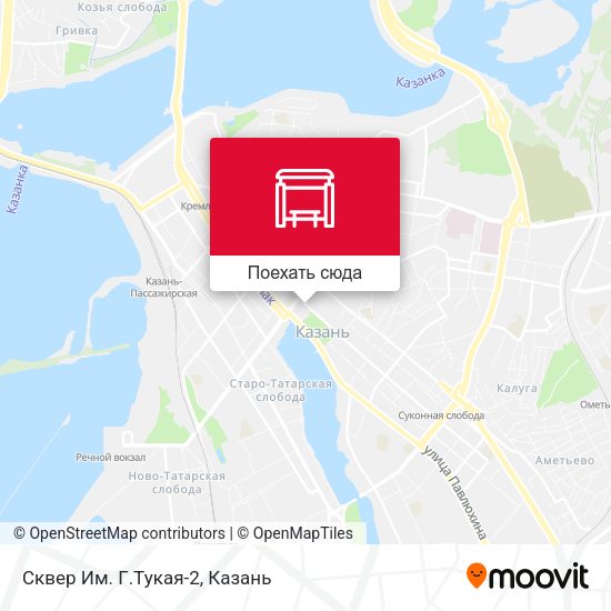 Карта Сквер Им. Г.Тукая-2