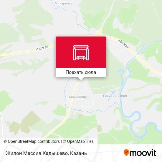 Карта Жилой Массив Кадышево