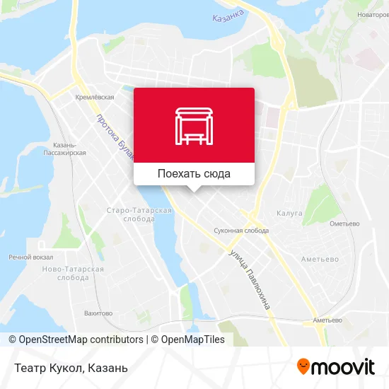 Карта Театр Кукол
