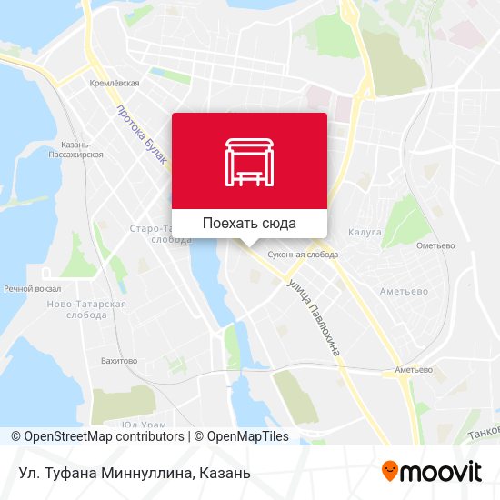 Карта Ул. Туфана Миннуллина