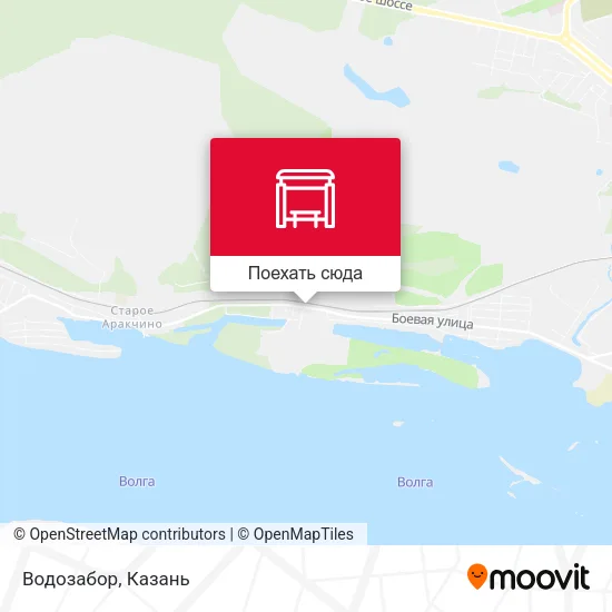 Карта Водозабор