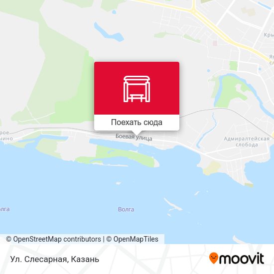 Карта Ул. Слесарная