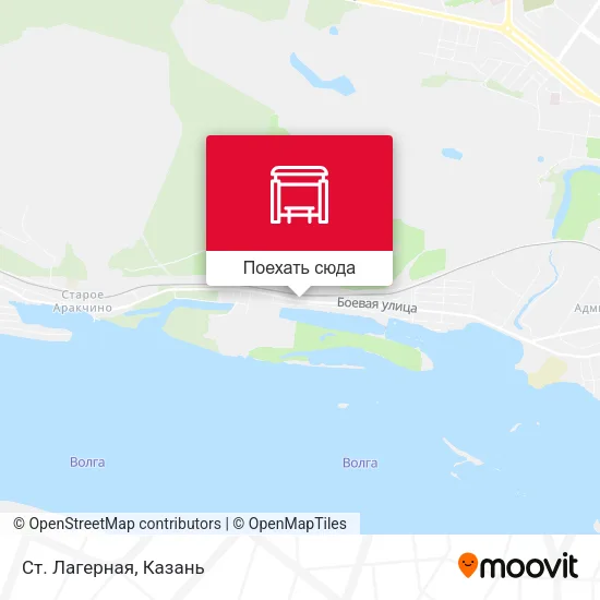 Карта Ст. Лагерная