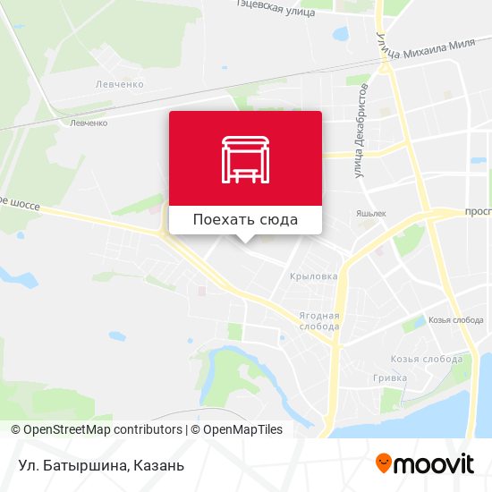 Карта Ул. Батыршина