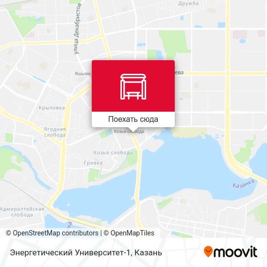 Карта Энергетический Университет-1