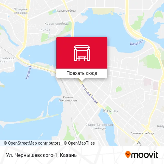 Карта Ул. Чернышевского-1