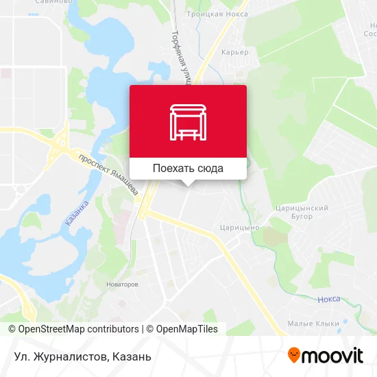 Карта Ул. Журналистов