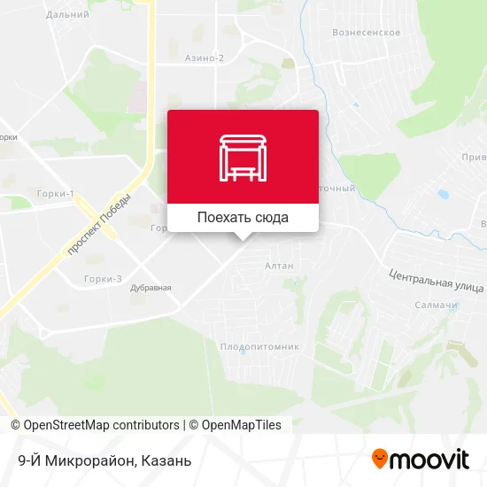 Карта 9-Й Микрорайон