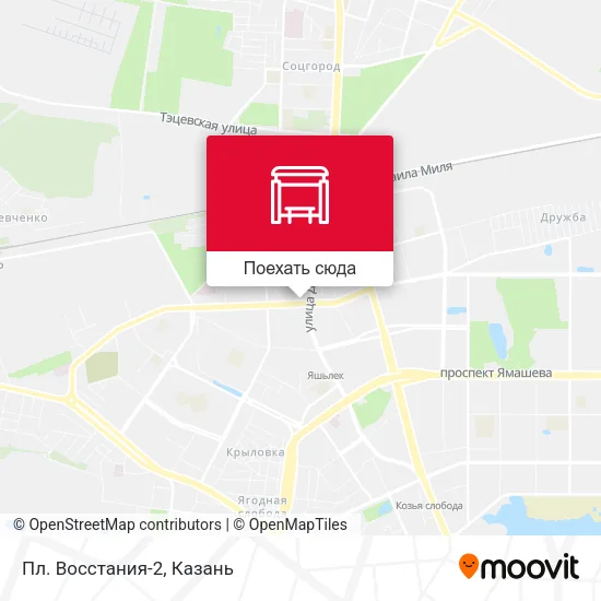 Карта Пл. Восстания-2