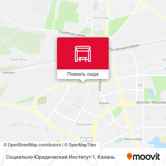 Карта Социально-Юридический Институт-1