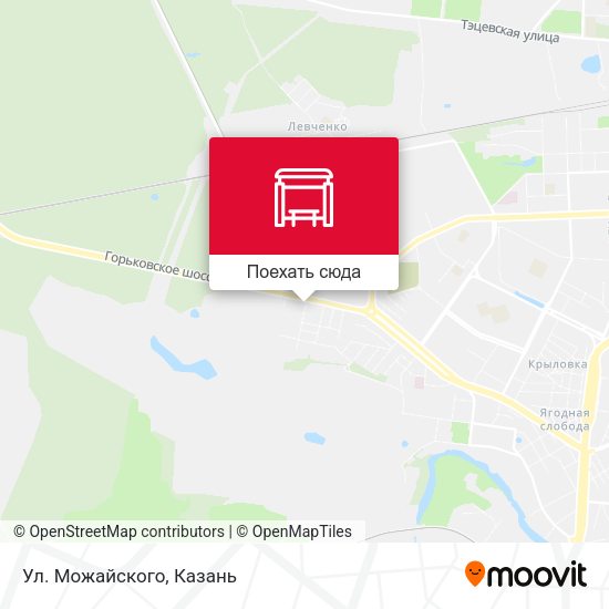 Карта Ул. Можайского