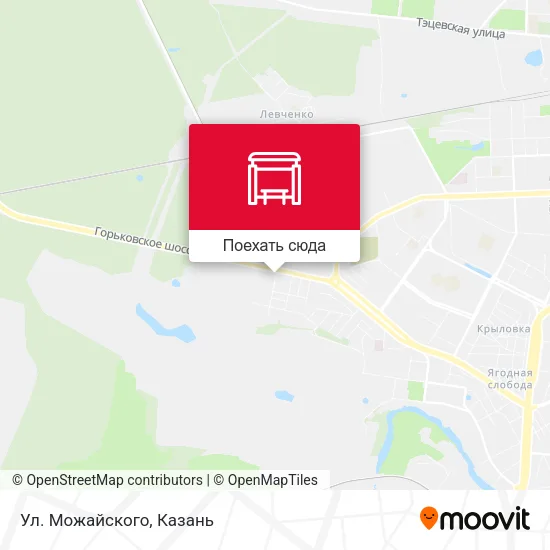 Карта Ул. Можайского