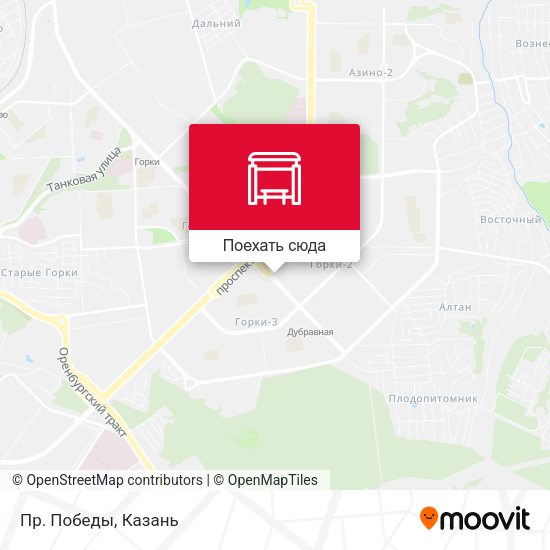 Карта Пр. Победы
