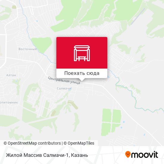 Карта Жилой Массив Салмачи-1