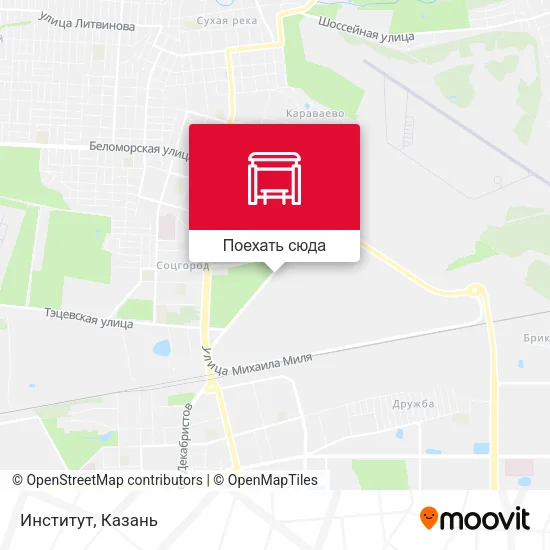 Карта Институт