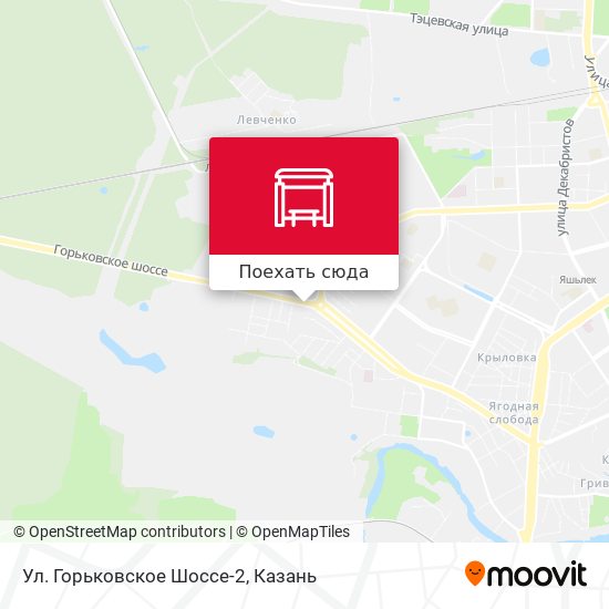 Карта Ул. Горьковское Шоссе-2
