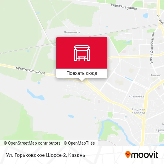 Карта Ул. Горьковское Шоссе-2