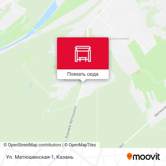 Карта Ул. Матюшинская-1