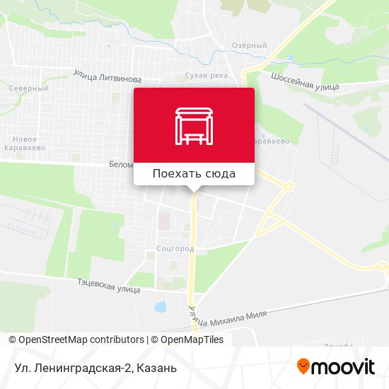 Карта Ул. Ленинградская-2
