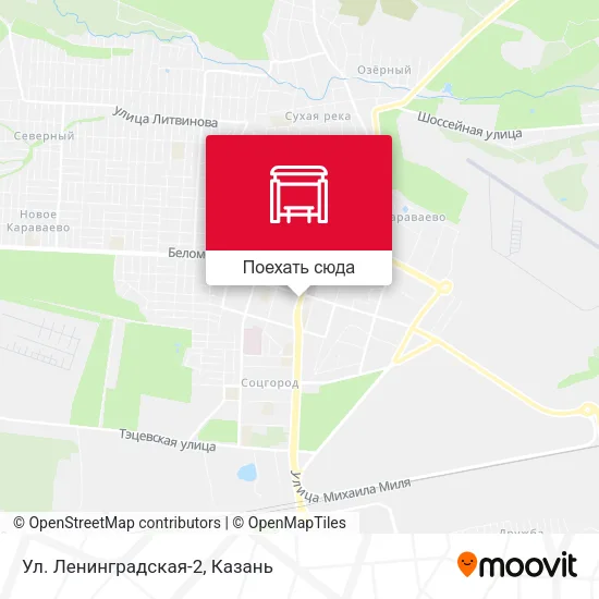 Карта Ул. Ленинградская-2