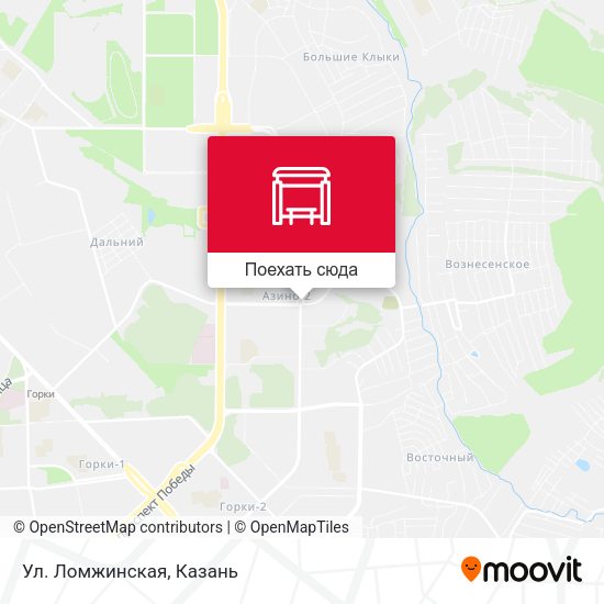 Карта Ул. Ломжинская