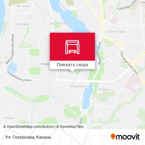 Карта Ул. Глазунова