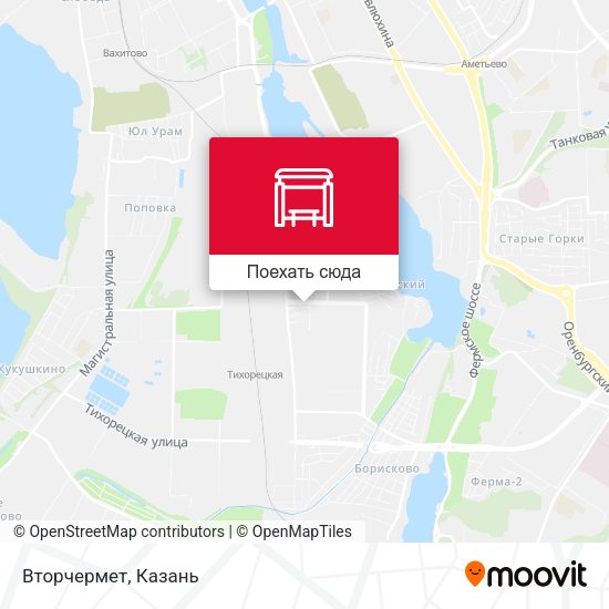 Карта Вторчермет