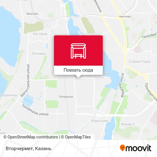 Карта Вторчермет