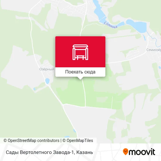 Карта Сады Вертолетного Завода-1