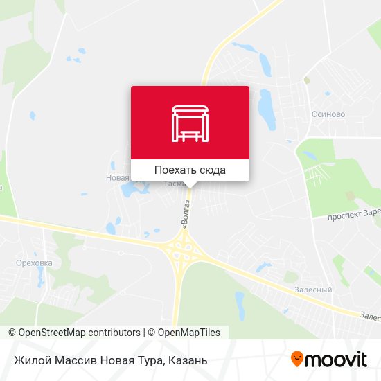 Карта Жилой Массив Новая Тура