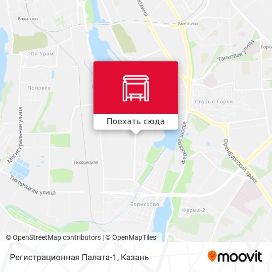 Карта Регистрационная Палата-1